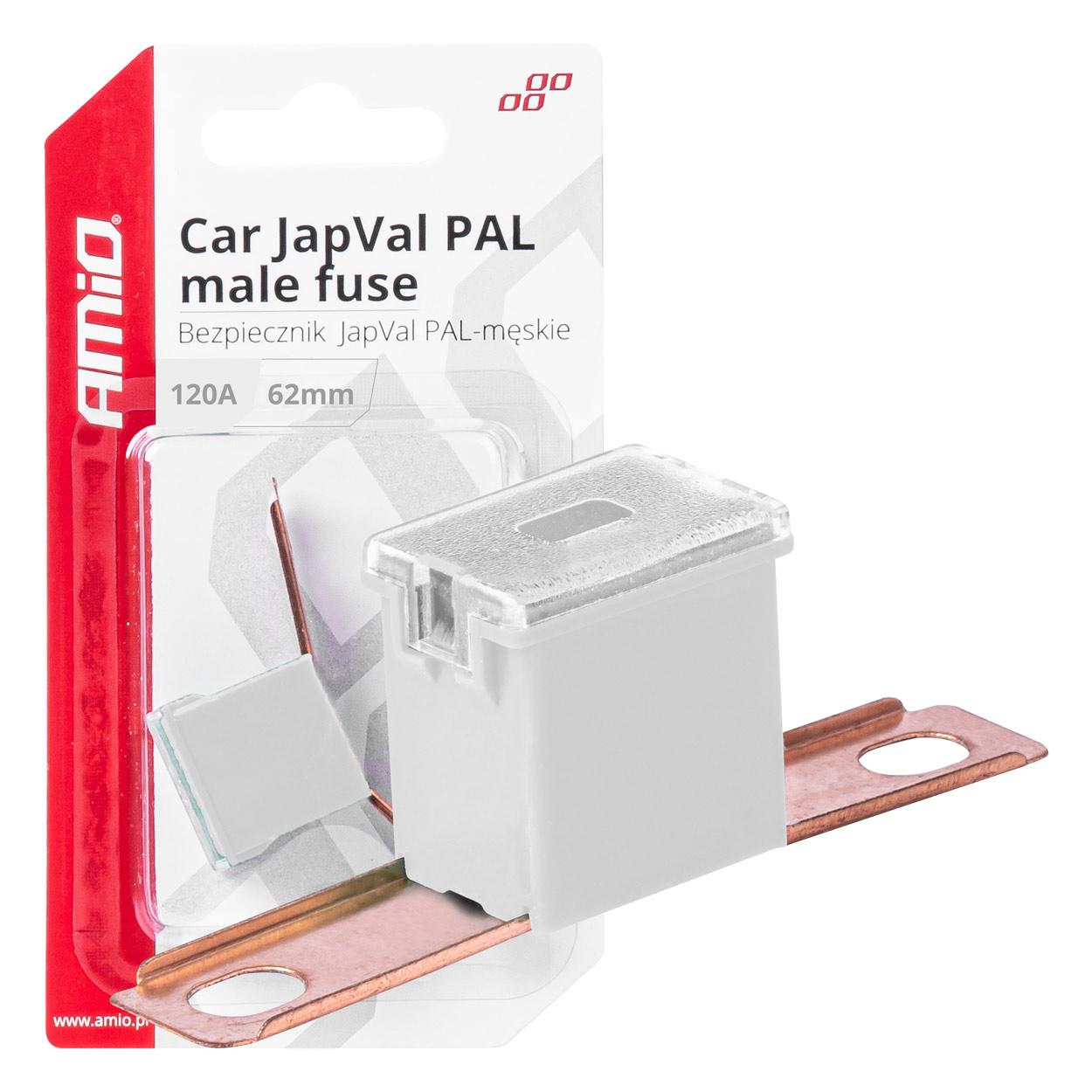 AMiO PAL Han-sikring 62 mm 120A – Bøjet type