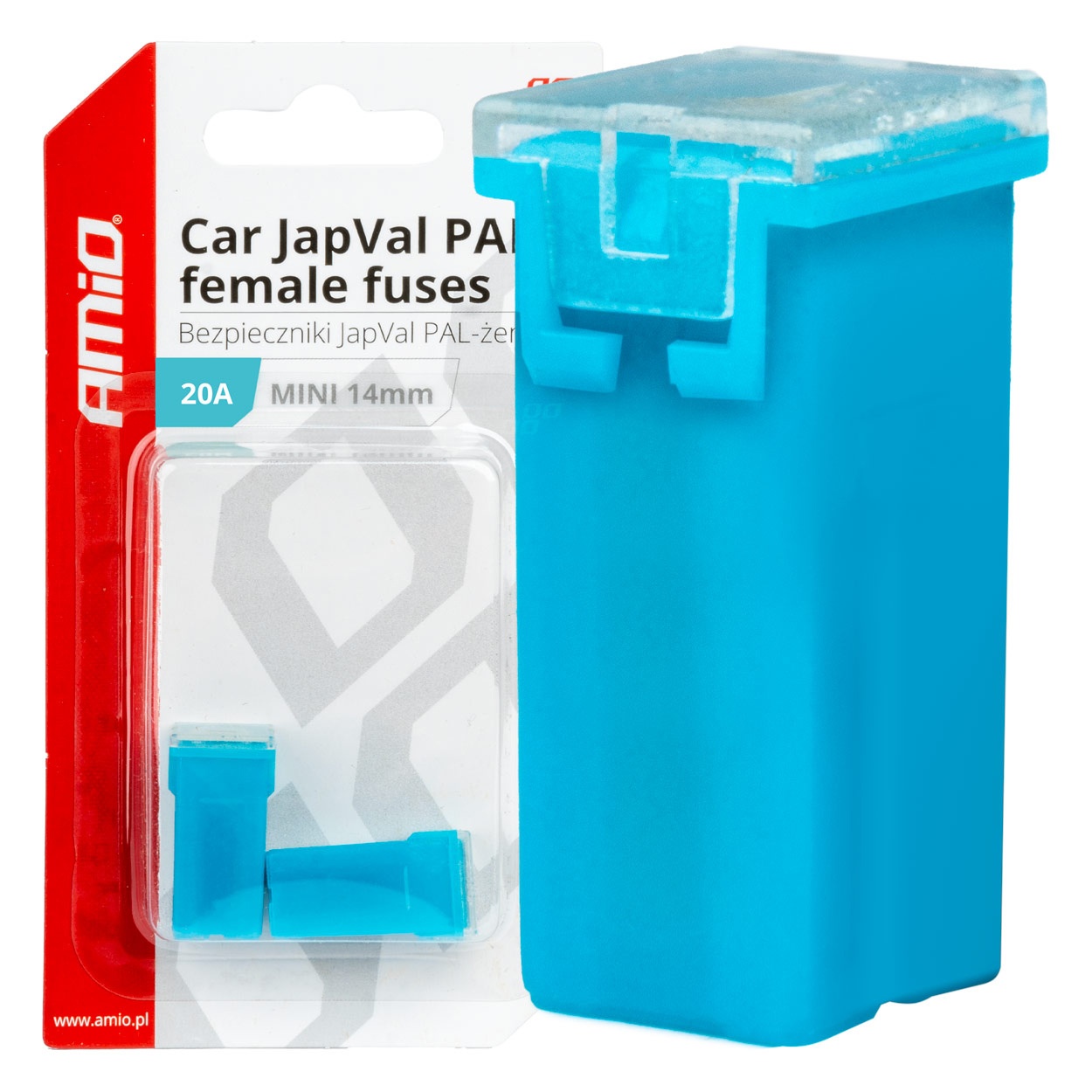 Car JapVal PAL hun-sikringer 20A (2 stk)