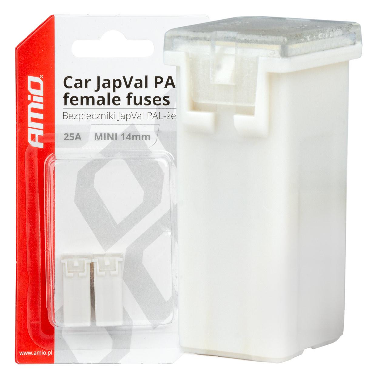 Car JapVal PAL hun-sikringer 25A (2 stk)