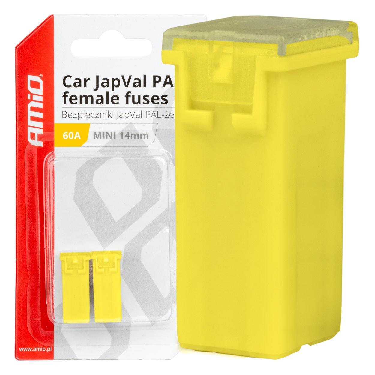 Car JapVal PAL hun-sikringer 60A 14mm (2 stk)