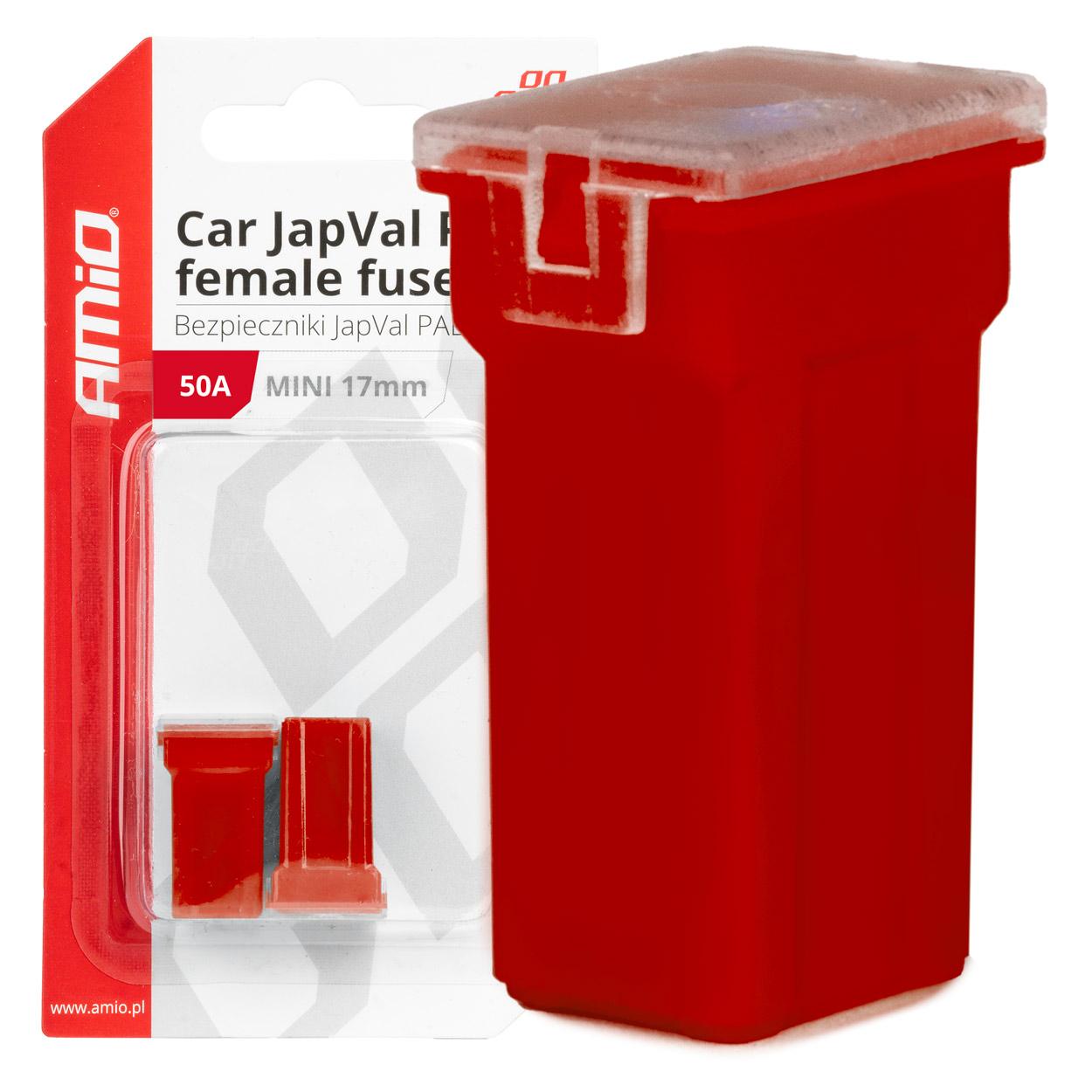 Car JapVal PAL hun-sikringer 50A (2 stk)