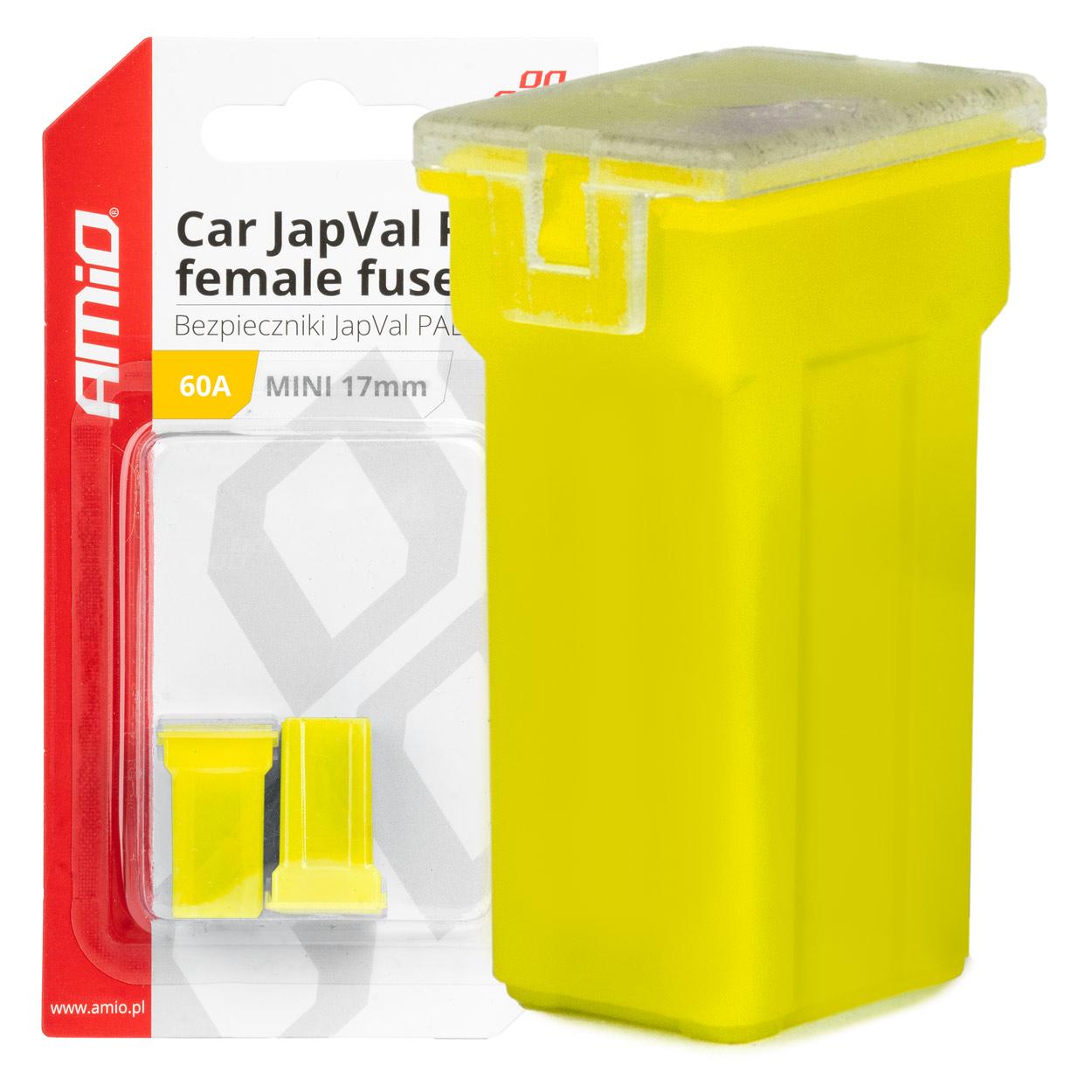 Car JapVal PAL hun-sikringer 60A 17mm (2 stk)