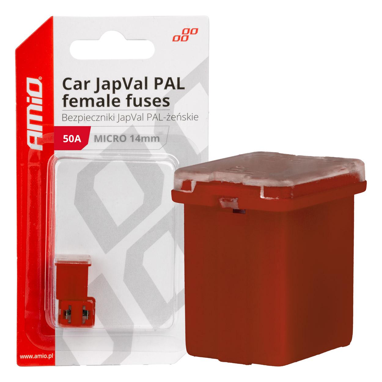 AMiO PAL Micro Hun-sikringer 50A – 2 stk