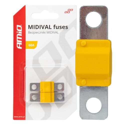 MIDIVAL fladsikringer 60A (2 stk)