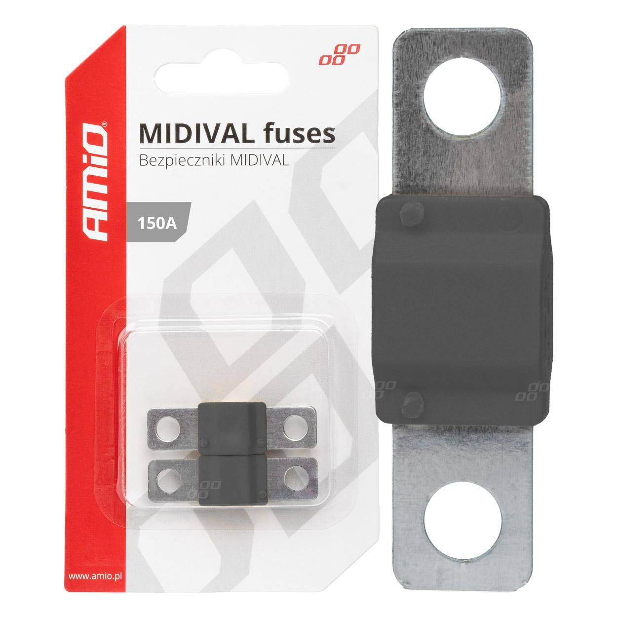 MIDIVAL fladsikringer 150A (2 stk)