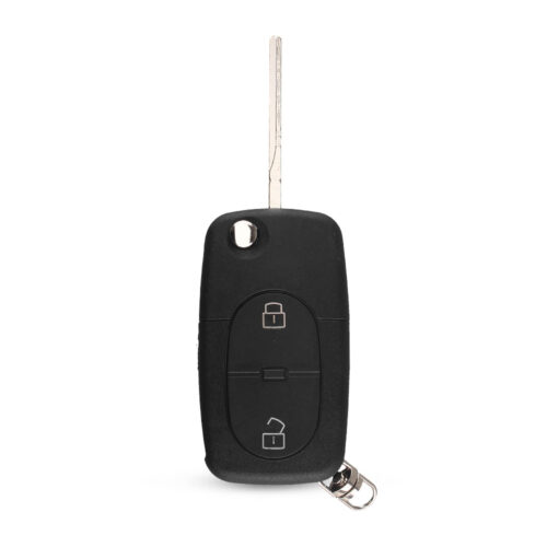 Bilnøglehus til Audi Flip v2- 2 knapper