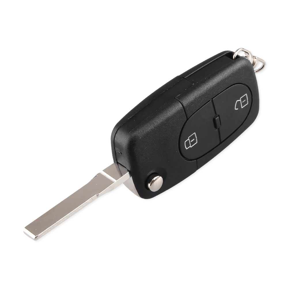 Bilnøglehus til Audi Flip v2- 2 knapper - Billede 2