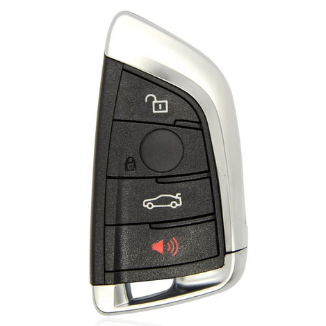 Bilnøglehus til BMW Remote - 4 knapper