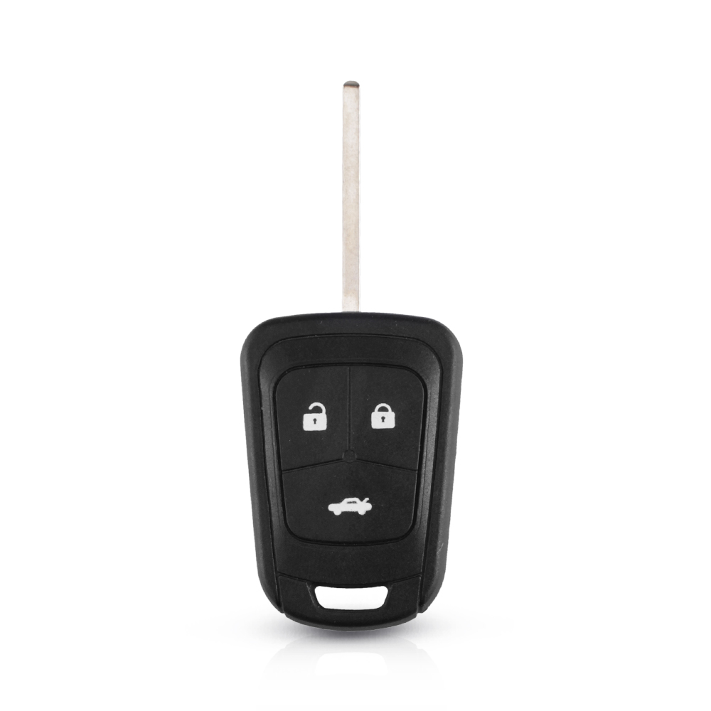 Bilnøglehus til Chevrolet / Opel (211006) HU100 - 3 Knapper