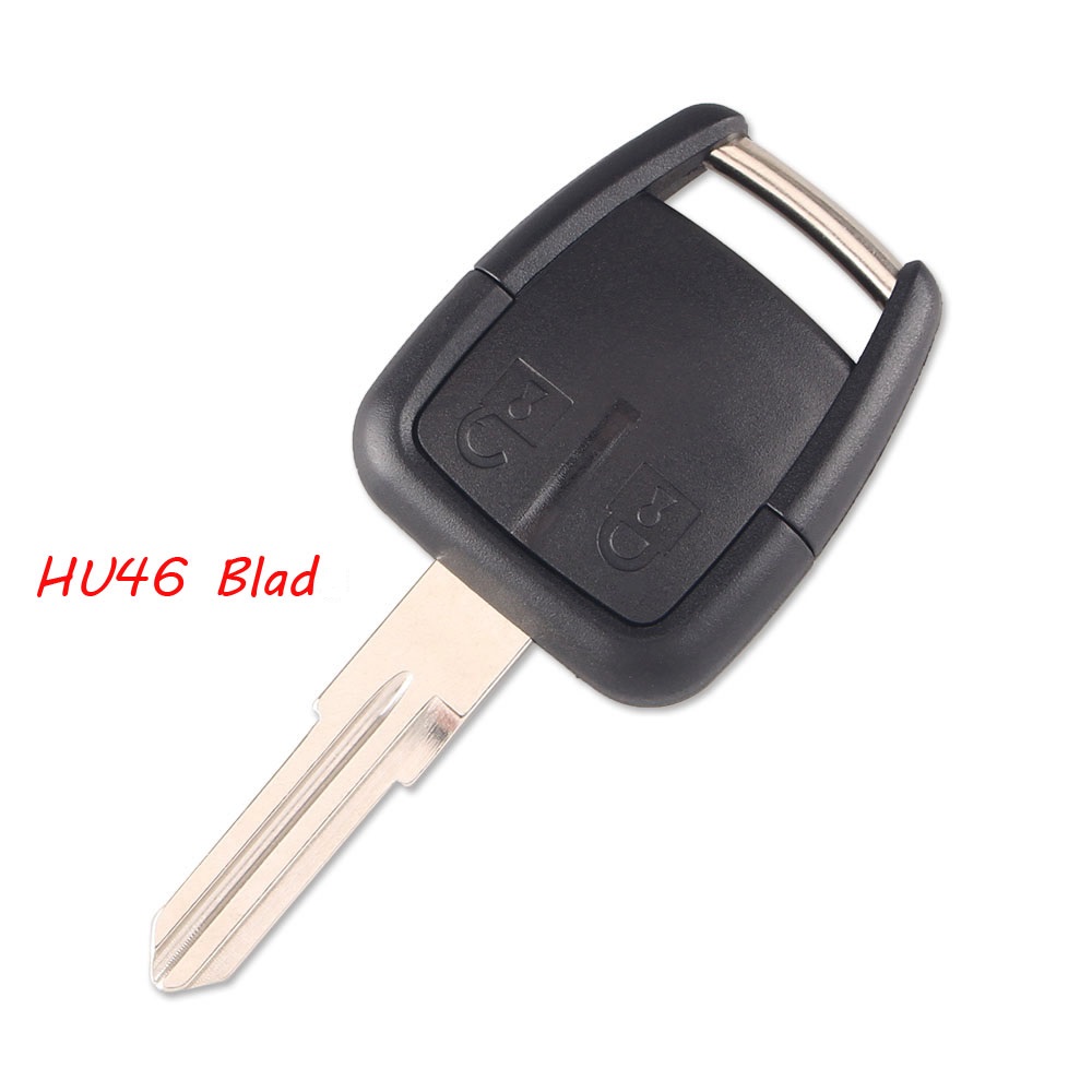 Bilnøglehus til Chevrolet / Opel (211012) - 2 Knapper - Billede 2