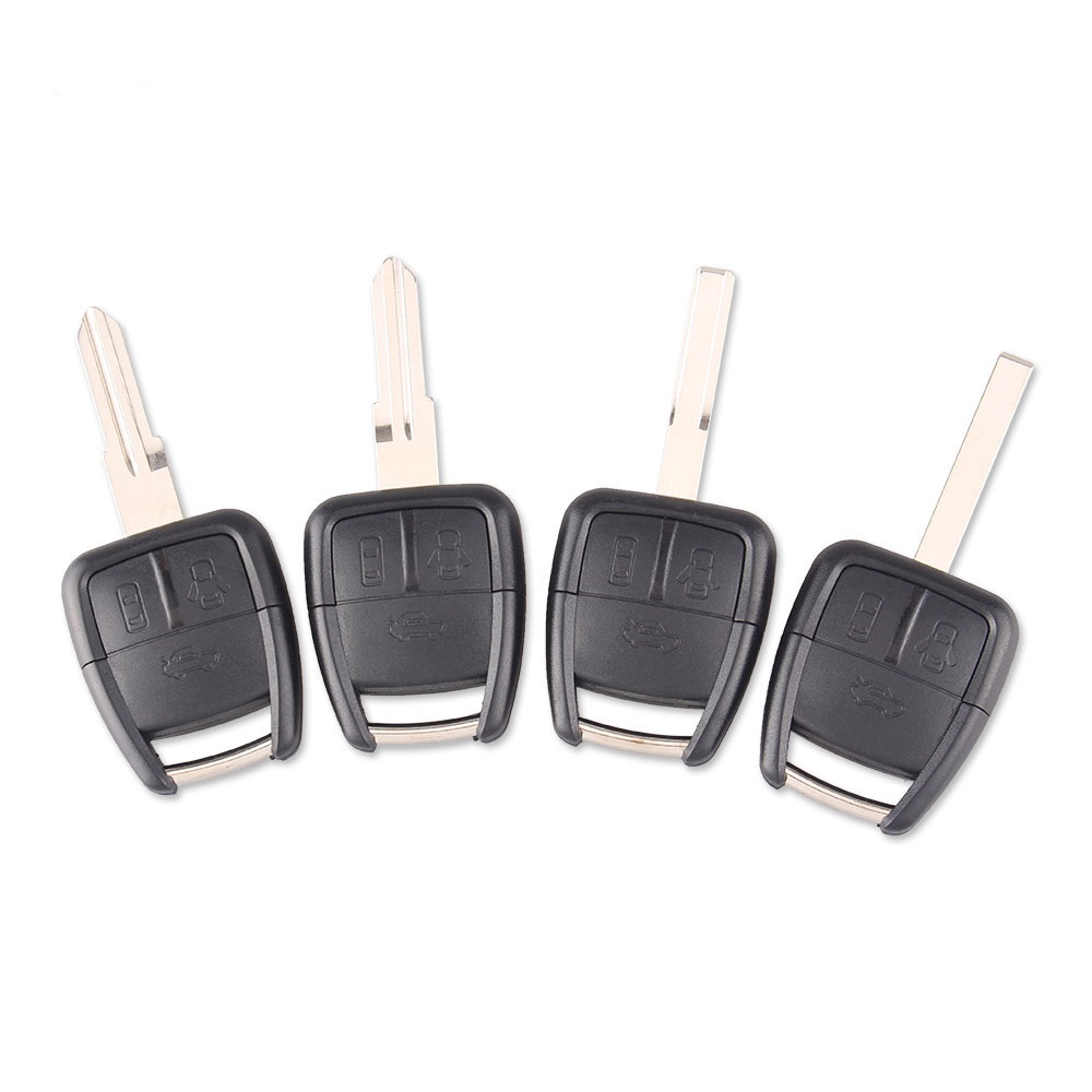 Bilnøglehus til Chevrolet / Opel (211010) - 3 Knapper