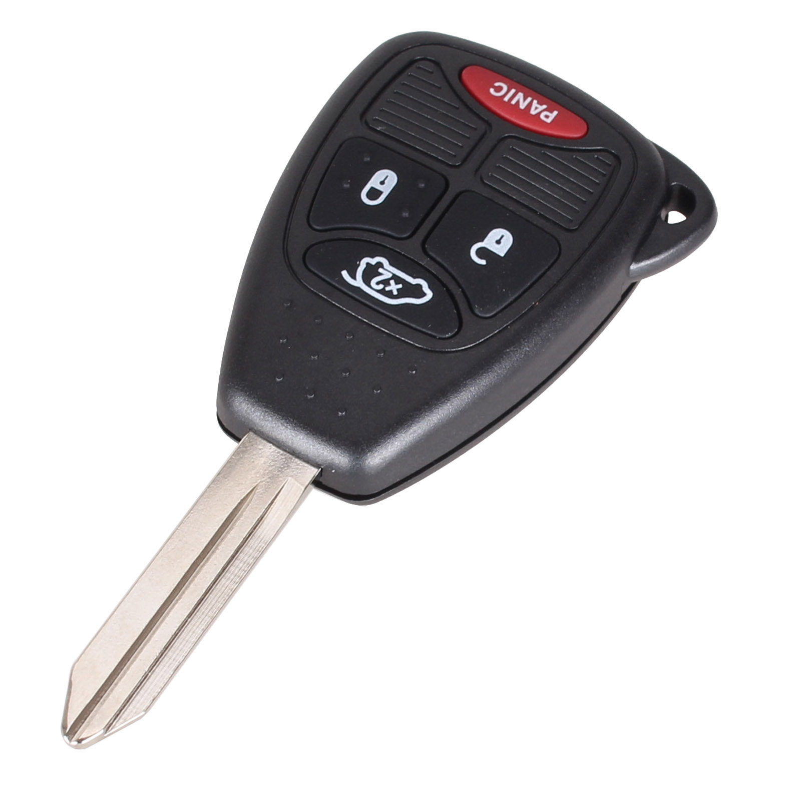 Bilnøglehus til Chrysler - Panic 4 knapper - Billede 3
