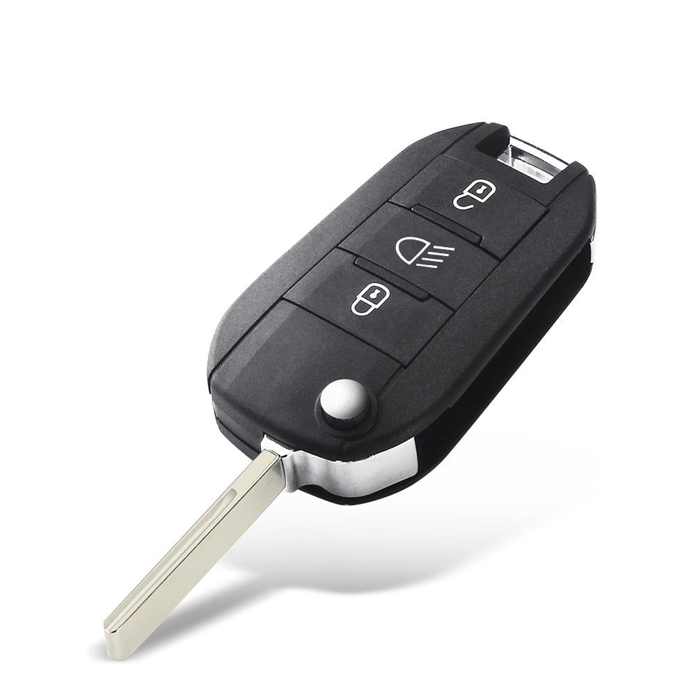 Bilnøglehus til Citroen / Peugeot (41026) - 3-Knapper - Billede 4