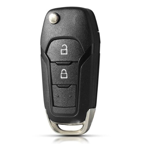 Bilnøglehus til Ford Sort Remote HU101 – 2 Knapper