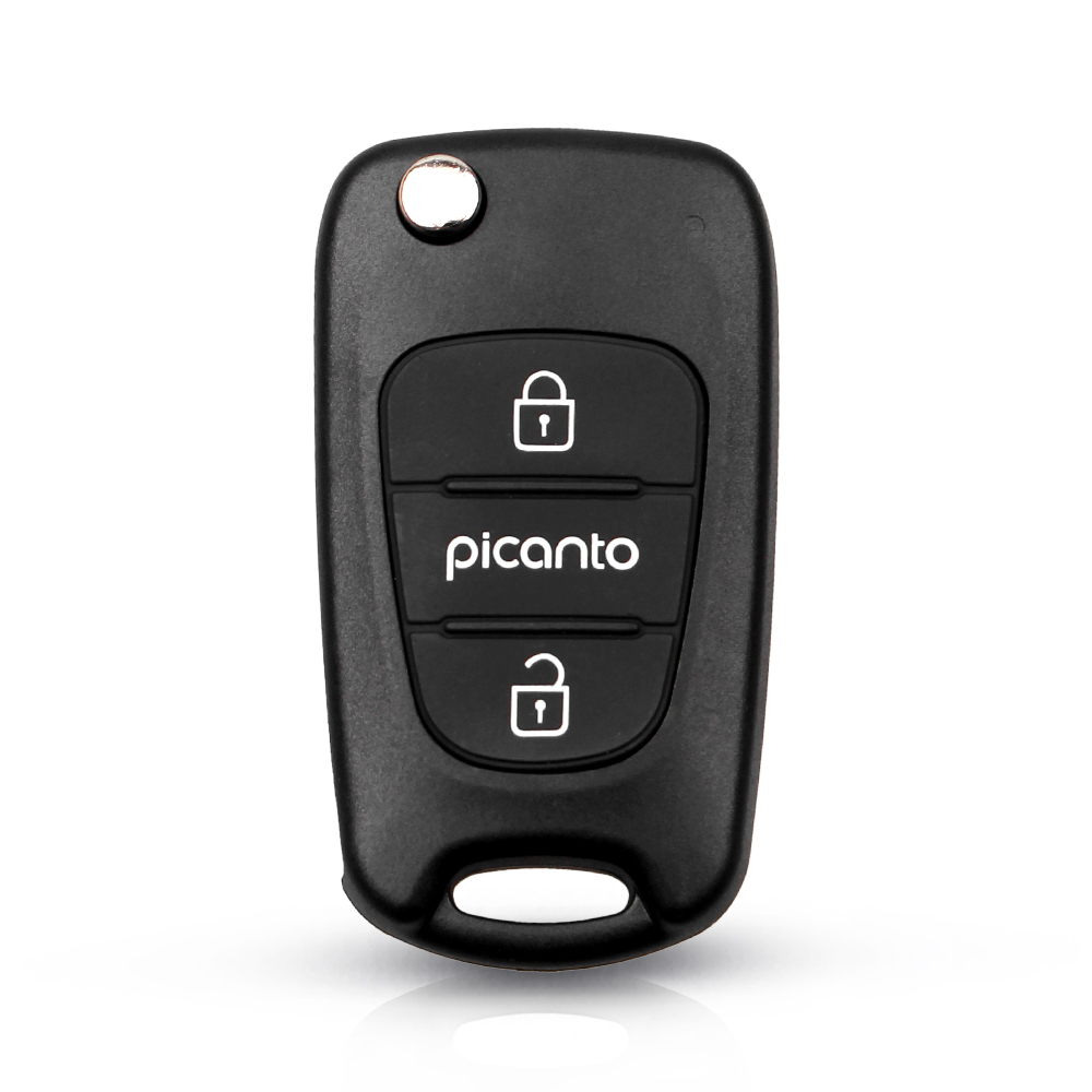Bilnøglehus til Kia Picanto - 2/3-Knapper