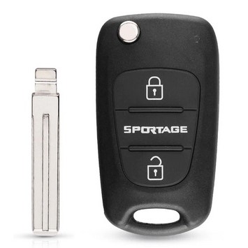 Bilnøglehus til Kia Sportage - 2/3-Knapper