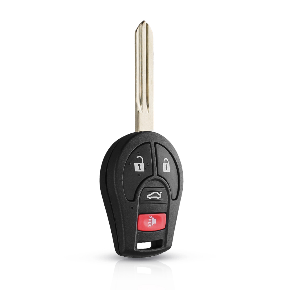 Bilnøglehus til Nissan m. nøgle (36008) - 4 knapper - Billede 5