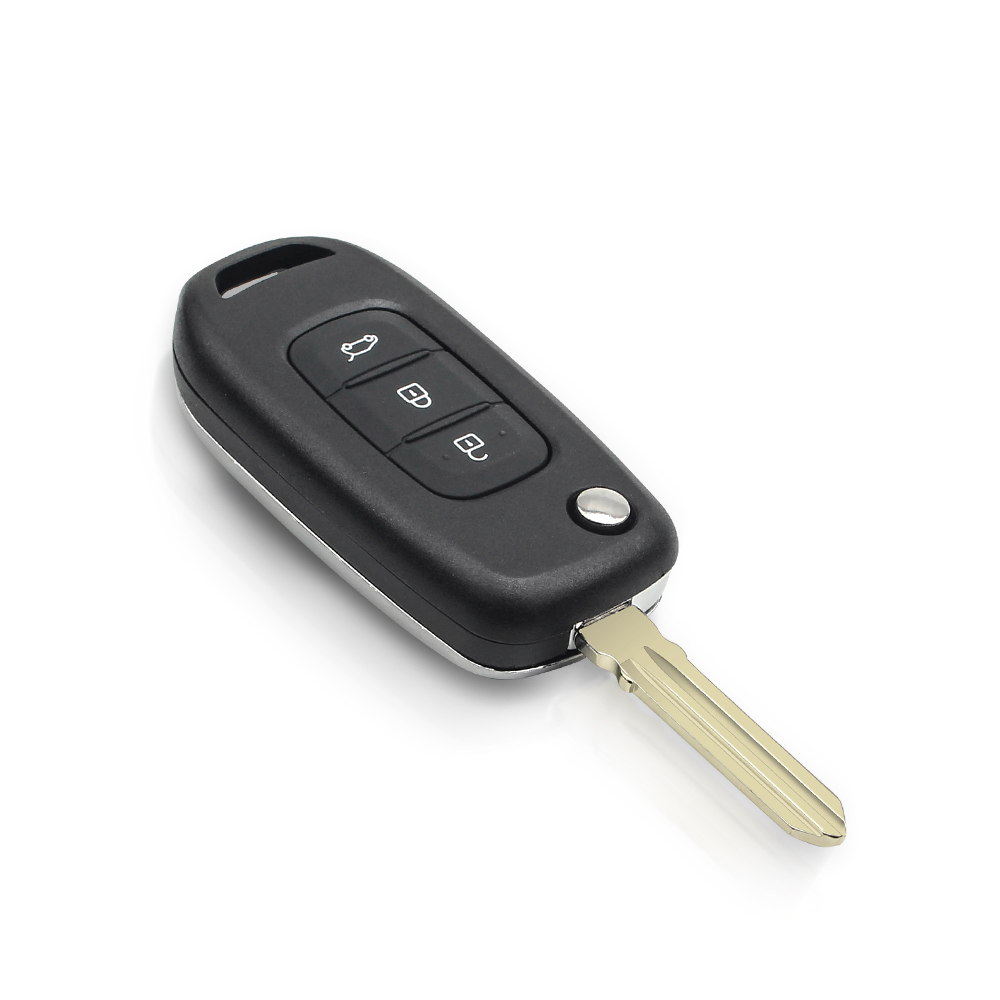 Bilnøglehus til Renault v7 - 3 knapper - Billede 9