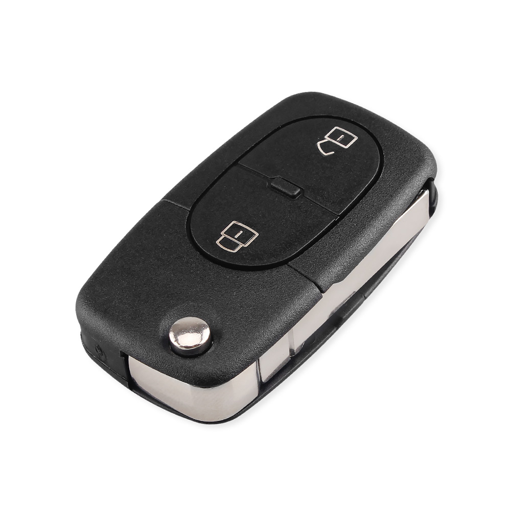Bilnøglehus til VW Flip (2125) Panic - 3 knapper - Billede 4