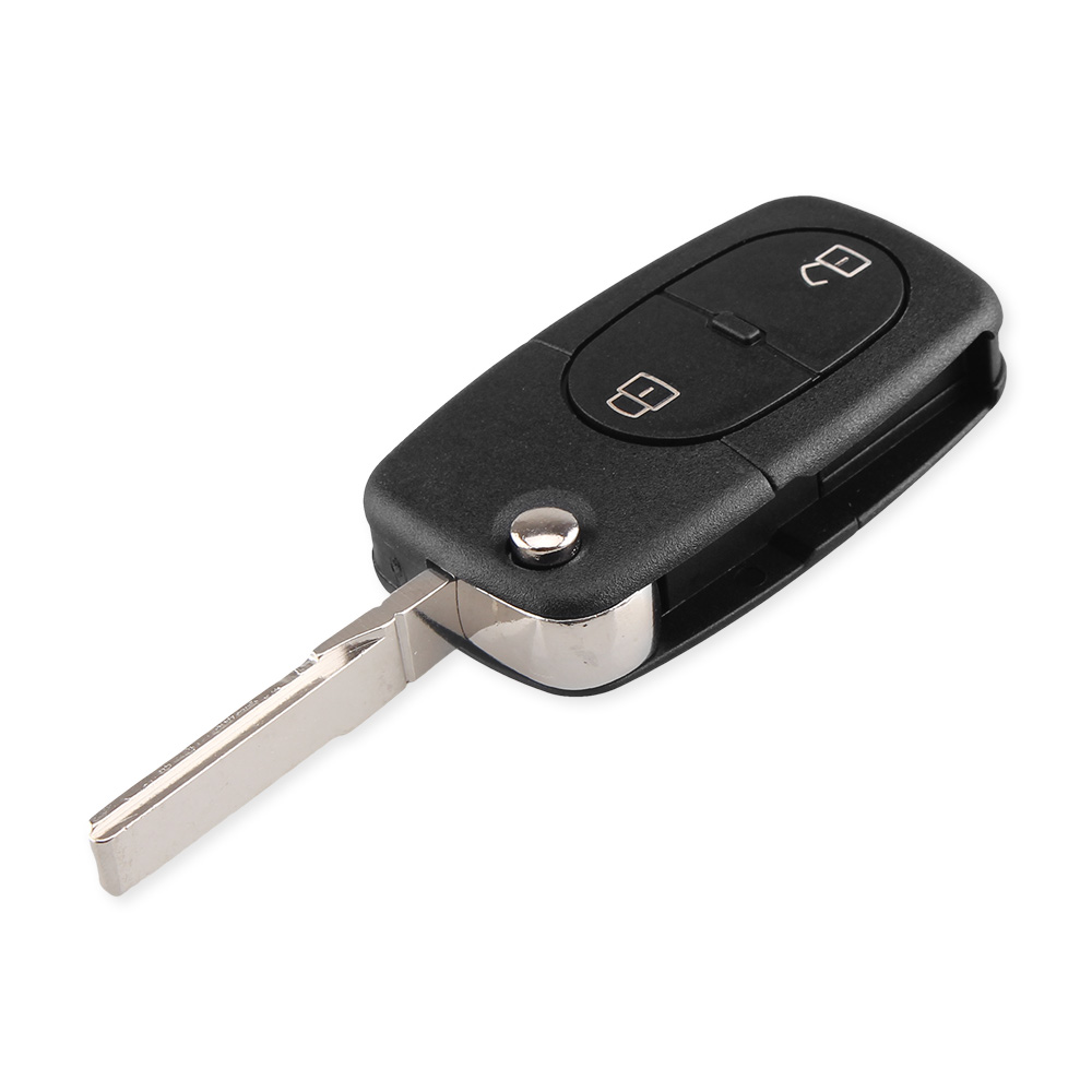Bilnøglehus til VW Flip (2125) Panic - 3 knapper - Billede 5