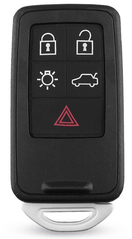 Bilnøglehus til Volvo inkl. nøgle - 5 knapper - Billede 8