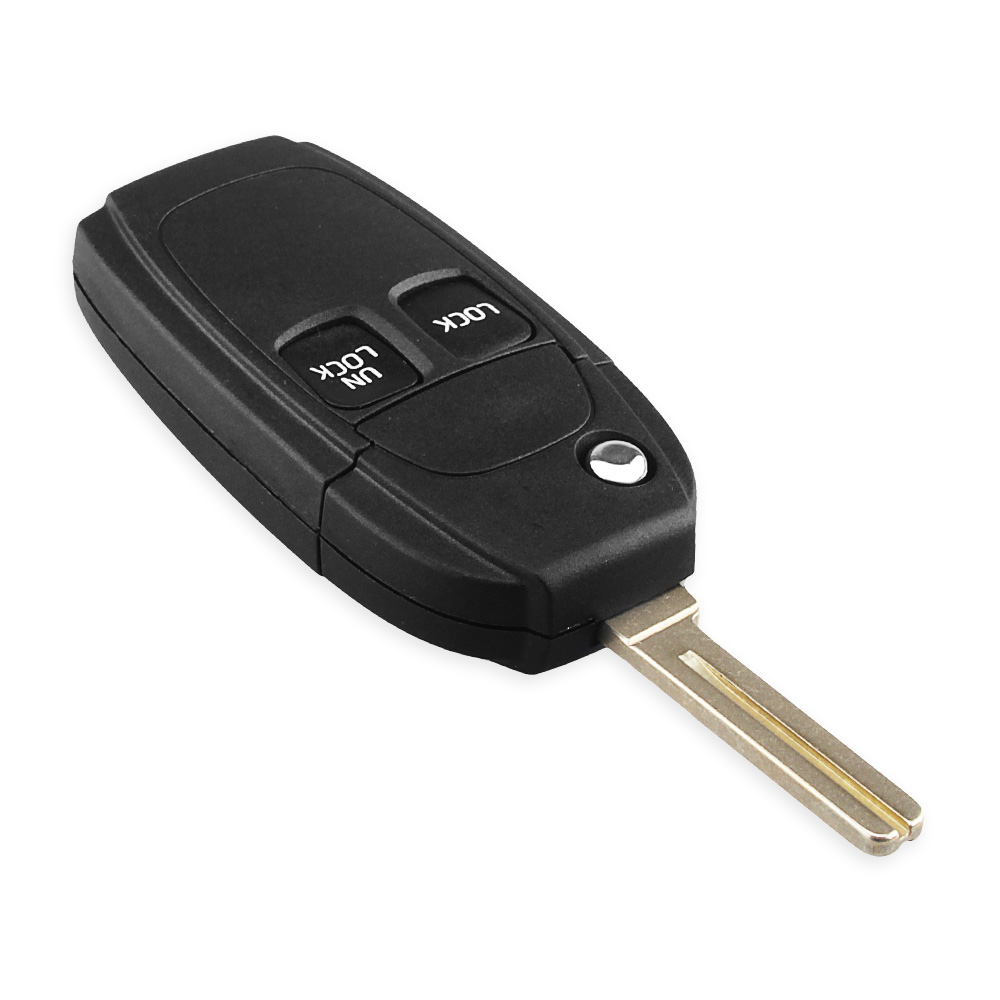 Bilnøglehus til Volvo inkl. nøgle (56106) - 2 knapper - Billede 2