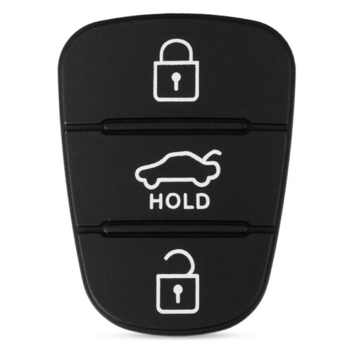 Gummiknapper til Kia / Hyundai (HOLD) - 3-knapper