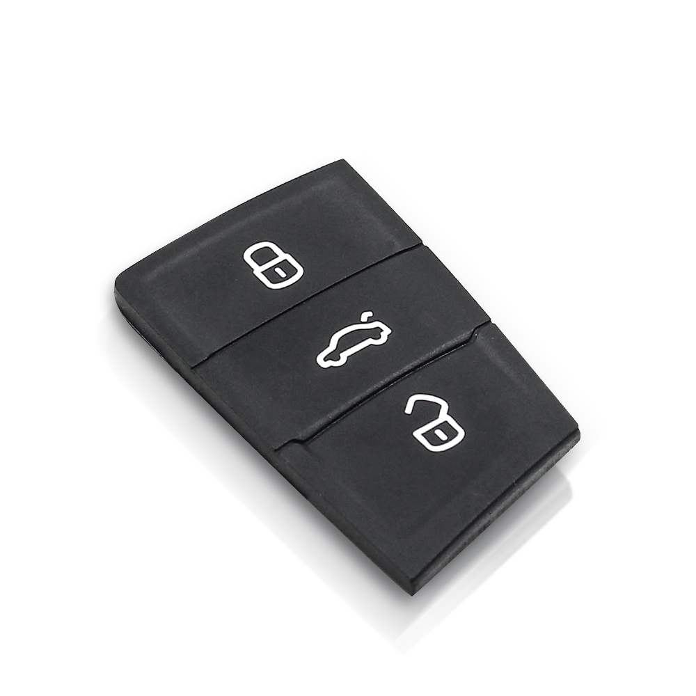 Gummiknapper til VW og Skoda - 3-knapper - Billede 4