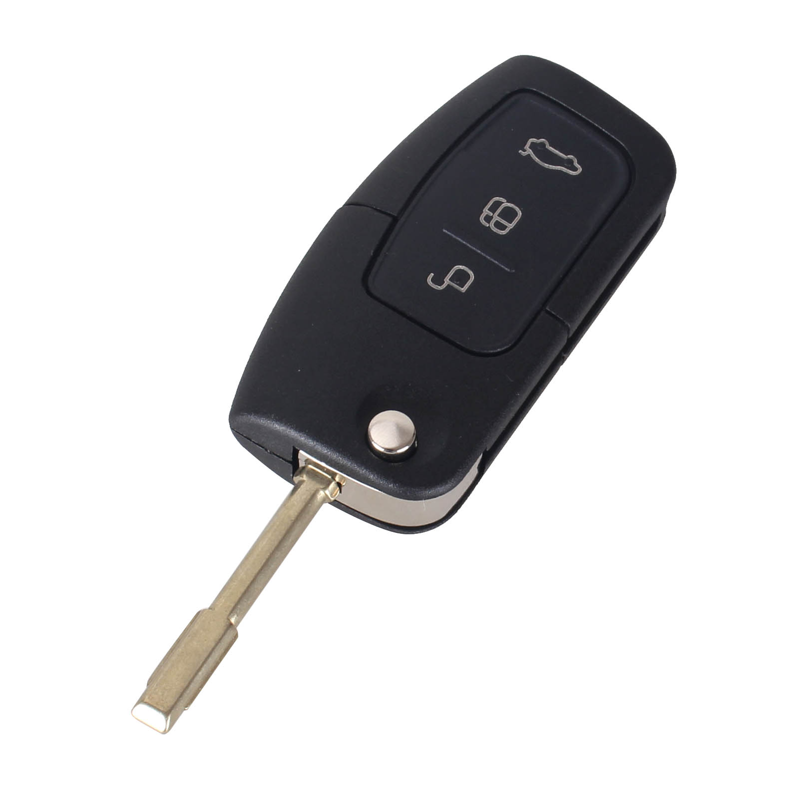 Bilnøglehus til Ford (1107) F021 - 3-Knapper - Billede 2