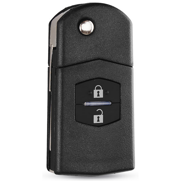 Bilnøglehus til Mazda med 2 Knapper