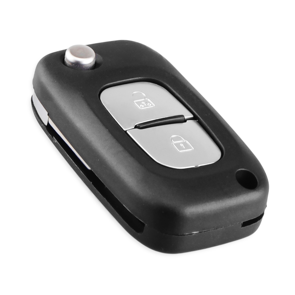 Bilnøglehus til Renault v1- 2 Knapper - Billede 6