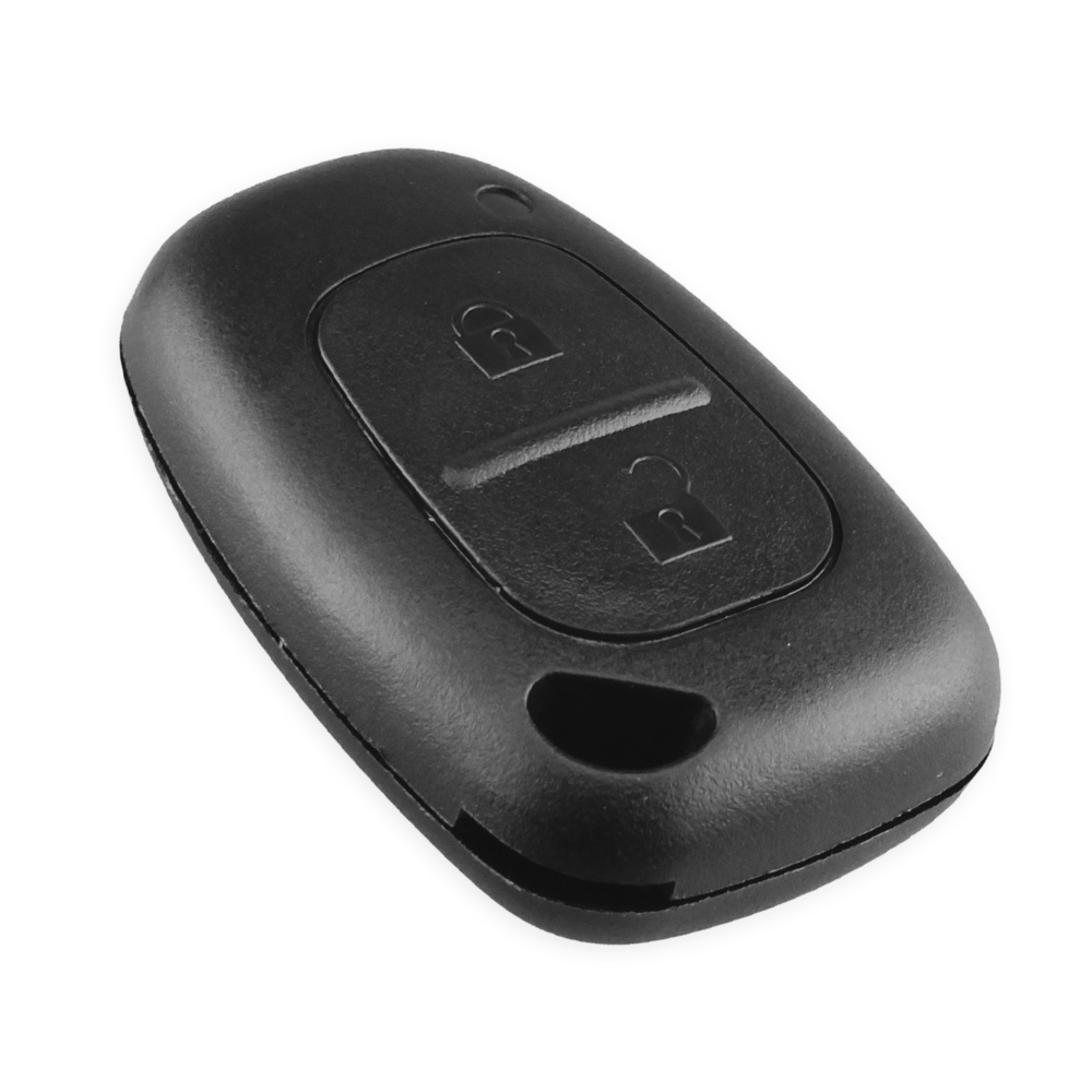 Bilnøglehus til Renault v2 Hus - 2 Knapper - Billede 4